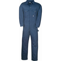 Proban&reg; FR-7A&reg; Coveralls, Size 38, Navy Blue Rideout Tool & Machine Inc.