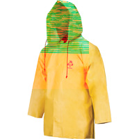 Neo-Slick Chemical & Acid Resistant Rain Jacket, Small, Yellow, Neoprene Rideout Tool & Machine Inc.