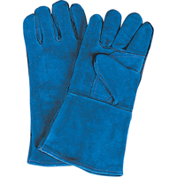 Double Palm & Thumb Welding Gloves, Split Cowhide, Size Large SAO128 | Rideout Tool & Machine Inc.