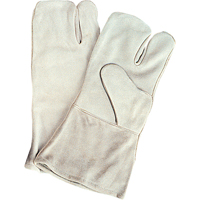 Gants de soudeur d'usage standard, Cuir de vache refendu, Taille Grand Rideout Tool & Machine Inc.