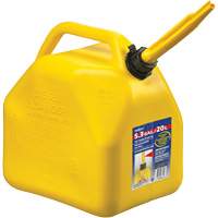 Jerry Cans, 5.3 US gal./20.06 L, Yellow, CSA Approved/ULC SAP399 | Rideout Tool & Machine Inc.