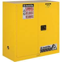 Sure-Grip&reg; Ex Flammable Storage Cabinets, 30 gal., 2 Door, 43" W x 44" H x 18" D Rideout Tool & Machine Inc.