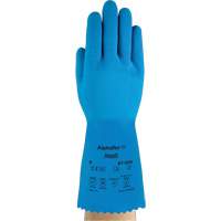 Gants AlphaTec 87-029, Taille Petit/7, 12" lo, Latex de caoutchouc, Doublure en Nylon, 50 mils Rideout Tool & Machine Inc.
