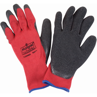 Coated Gloves, 10/X-Large, Rubber Latex Coating, 10 Gauge, Polyester/Cotton Shell SAP754 | Rideout Tool & Machine Inc.
