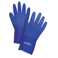 Gants ultra flexible, Taille T-Grand/10, 12" lo, PVC, Doublure en Interlock, 45 mils Rideout Tool & Machine Inc.