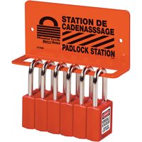 Padlock Rack Station- Unfilled SAP985 | Rideout Tool & Machine Inc.
