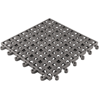 Tapis Ergodeck tout usage No 564 & No 566, PVC, 1-1/2' la c, 1-1/2' lo, 7/8" &eacute;paisseur, Charbon Rideout Tool & Machine Inc.