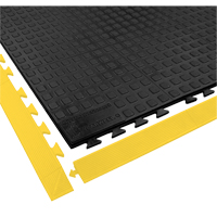 Tapis Rejuvenator Connect No 502, Polyur&eacute;thane, 3' la c, 3' lo, 5/8" &eacute;paisseur, Noir Rideout Tool & Machine Inc.