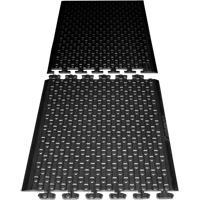 Tapis Rejuvenator Connect No 502, Polyur&eacute;thane, 3' la c, 3' lo, 5/8" &eacute;paisseur, Noir Rideout Tool & Machine Inc.