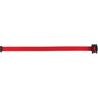 Tape Cassette for Build-Your-Own Crowd Control Barriers, Blank, 7', Red Tape Rideout Tool & Machine Inc.