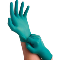 TouchNTuff&reg; 92-600 Gloves, Small, Nitrile, 5-mil, Powder-Free, Green Rideout Tool & Machine Inc.