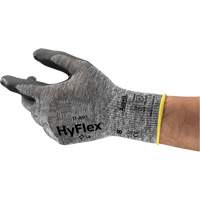 Hyflex&reg; 11-801 Gloves, 7/Small, Foam Nitrile Coating, 15 Gauge, Nylon Shell Rideout Tool & Machine Inc.