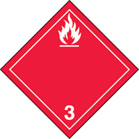 Flammable Liquids TDG Shipping Labels, Paper SAX137 | Rideout Tool & Machine Inc.