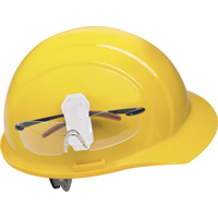 Safety Glasses Clip for ERB Hardhat Rideout Tool & Machine Inc.