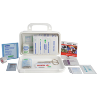 Trousse sp&eacute;cialis&eacute;e pour l'Ontario - Trousse de premiers soins pour camion, Dispositif m&eacute;dical Classe 1, Boîte en plastique Rideout Tool & Machine Inc.