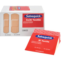 Salvequick&reg; Bandage Dispensing Systems Refills, Rectangular/Square, Fabric, Sterile Rideout Tool & Machine Inc.