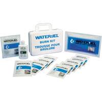 Trousses d'urgence pour brûlures Water Jel, Boîte en plastique de 36 unit&eacute;s, Classe 2 Rideout Tool & Machine Inc.