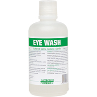Eyewash Solution, Full Bottle, 1000 ml SAY478 | Rideout Tool & Machine Inc.