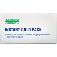 Instant Compress Packs, Cold, Single Use, 4" x 6" SAY517 | Rideout Tool & Machine Inc.