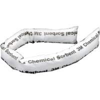 Chemical Sorbent Mini-Boom, Chemical, 4' L x 3" W, 12 gal. Absorbancy, 12 /Pack SB775 | Rideout Tool & Machine Inc.