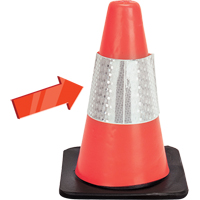Reflective Collar for Traffic Cones Rideout Tool & Machine Inc.