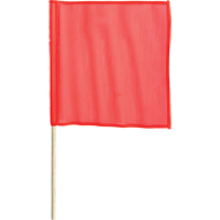 Traffic Safety Flags, Mesh, With Handle SC141 | Rideout Tool & Machine Inc.