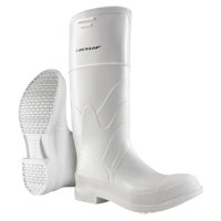 Bottes blanches, PVC, Pointure 6 Rideout Tool & Machine Inc.