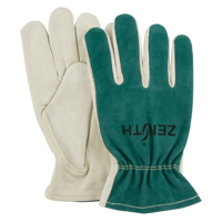 Gants de conducteur, Moyen, Paume en Cuir fleur de vache Rideout Tool & Machine Inc.