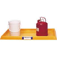 Ultra-Containment Tray&reg;, 54" L x 29.8" W x 3.5" H, 16.5 US gal. Spill Capacity Rideout Tool & Machine Inc.