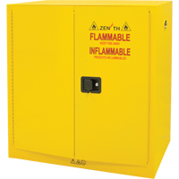 Armoire pour produits inflammables, 30 gal., 2 Porte(s), 43" La x 44" h x 18" p SDN646 | Rideout Tool & Machine Inc.