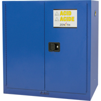 Armoire pour liquides corrosifs, 30 gal., 43" x 44" x 18" SDN654 | Rideout Tool & Machine Inc.