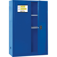 Corrosive Liquids Cabinet, 45 gal., 43" x 65" x 18" SDN655 | Rideout Tool & Machine Inc.