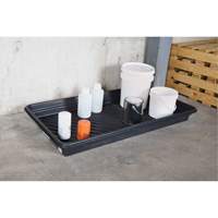 Ultra-Utility Trays&reg;, 12" L x 48" W x 4.75" H, 12 gal. Spill Capacity Rideout Tool & Machine Inc.