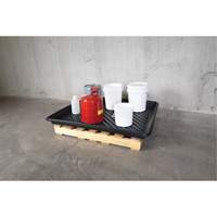 Ultra-Utility Trays&reg;, 36" L x 36" W x 4.75" H, 27 US gal. Spill Capacity Rideout Tool & Machine Inc.