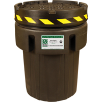 Baril de r&eacute;cup&eacute;ration Ultra-Recycled Overpack, 95 gal., Stationnaire Rideout Tool & Machine Inc.