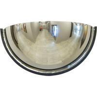180° Dome Mirror, Half Dome, Closed Top, 18" Diameter Rideout Tool & Machine Inc.