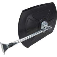 Roundtangular Convex Mirror with Telescopic Arm, 12" H x 18" W, Indoor/Outdoor Rideout Tool & Machine Inc.