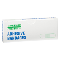 Bandages, Rectangulaire/carr&eacute;e, 3", Plastique, Non st&eacute;rile Rideout Tool & Machine Inc.