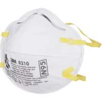 8210 Particulate Respirators, N95, NIOSH Certified Rideout Tool & Machine Inc.