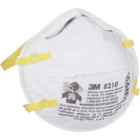 8210 Particulate Respirators, N95, NIOSH Certified Rideout Tool & Machine Inc.