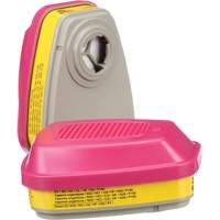 Cartouches pour respirateur s&eacute;rie 6000, Cartouche gaz/vapeur, Vapeurs organiques/Gaz acides/P100 Rideout Tool & Machine Inc.