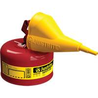 Bidons s&eacute;curitaires, Type I, Acier, 1 gal. US, Rouge, Homologu&eacute; FM/List&eacute; UL/ULC Rideout Tool & Machine Inc.