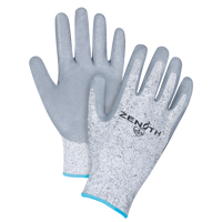 Gants &eacute;lastiques sans coutures r&eacute;sistants &agrave; la coupe, Taille T-Grand/10, Calibre 13, Rev&ecirc;tement Nitrile, Enveloppe en PEHP, ANSI/ISEA 105 niveau 2/EN 388 niveau 3 Rideout Tool & Machine Inc.