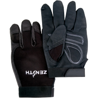 ZM300 Mechanic's Gloves, Grain Leather Palm, Size 2X-Large SEB231R | Rideout Tool & Machine Inc.