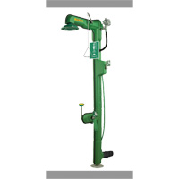 Heat-Traced Combination Emergency Shower & Eye/Face Wash Station, Wall-Mount Rideout Tool & Machine Inc.