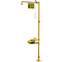 Halo Combination Emergency Shower & Eyewash Station Rideout Tool & Machine Inc.