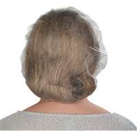 Non-Woven Bouffant Caps, Polypropylene, 21"/Large, White Rideout Tool & Machine Inc.