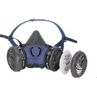 Pre-assembled Paint/Spray Pesticide 7000 Half-Mask Respirator, Elastomer/Thermoplastic, Medium Rideout Tool & Machine Inc.