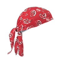 Chill-Its&reg; 6615 Cooling Dew Rags, Red Rideout Tool & Machine Inc.