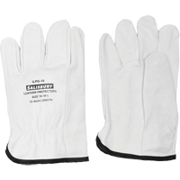 Leather Protector Gloves, Size 8, 10" L SED866 | Rideout Tool & Machine Inc.